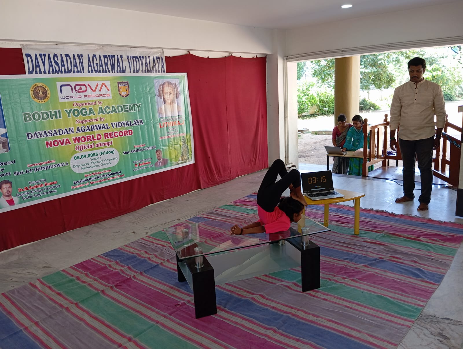 “lithika J: A Rising Yoga Star At Just 5 Years Old” - Nova World Record 